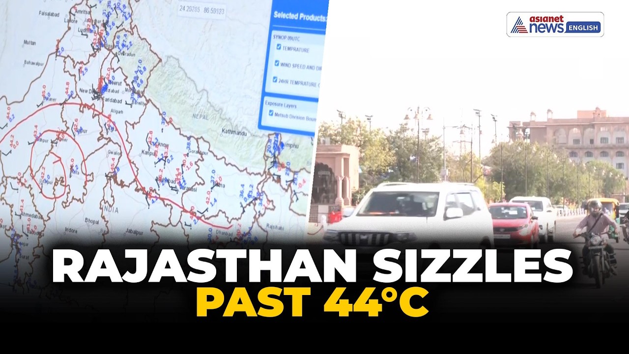 Jaipur: Heatwave Grips Rajasthan, Mercury Crosses 44&deg;C In Western Districts