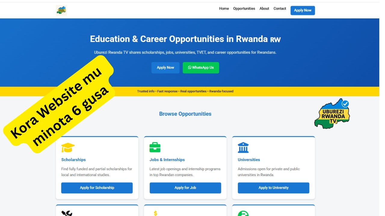 Uko Wakora Website mu Minota 6 Gusa ukoresheje AI | Ntukeneye Coding Cyane
