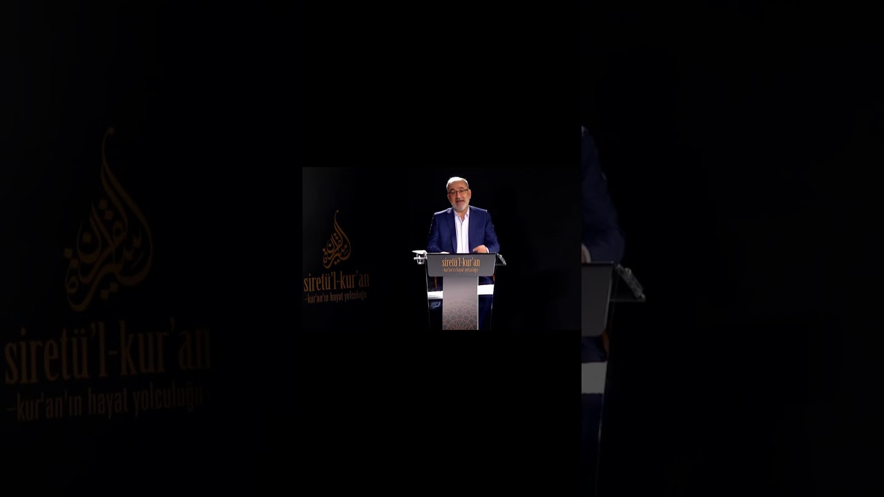 İslam; K&uuml;resel Bir Barış Projesidir (Siret&uuml;l Kuran 1. Dersten)