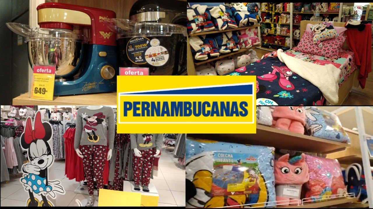 LOJA PERNAMBUCANAS - Cama, mesa e banho, pijamas e muito mais.