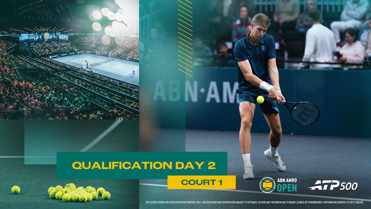 ABN AMRO Open 2026 - Qualifying Court 1 -  Day 2