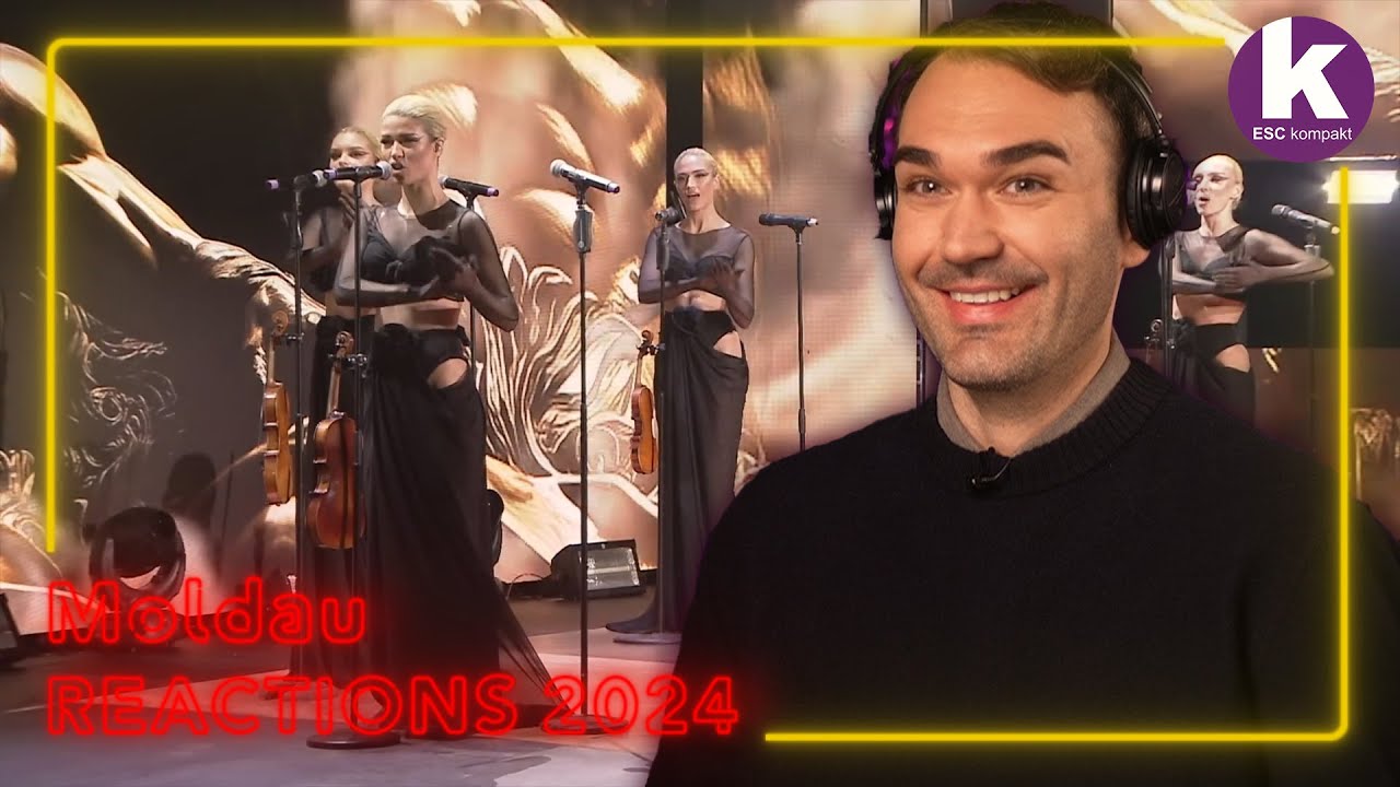Natalia Barbu - In The Middle - Moldau | Reactions | Eurovision Song Contest 2024