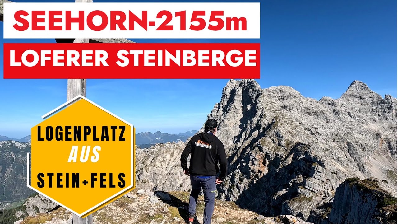 Seehorn 2155m | Loferer Steinberge | Logenplatz aus Fels & Stein