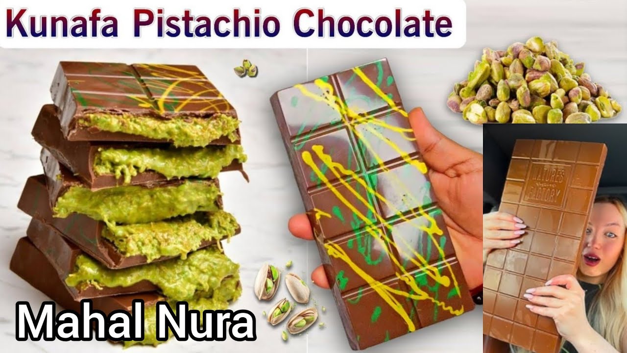 making dubai chocolate bar | people making dubai chocolate bar | Mahal nura 