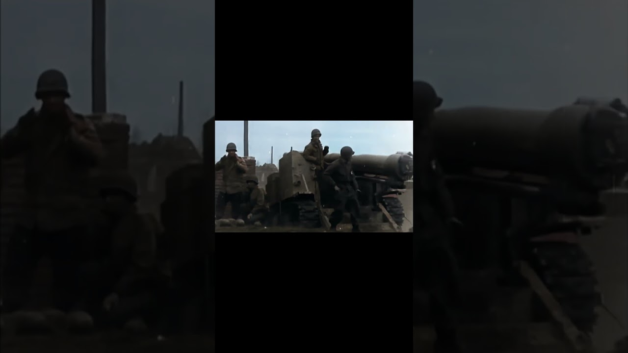 Intense combat dans la ville de D&uuml;ren, Allemagne, 1945. #ww2 #footage #history #army #education #war