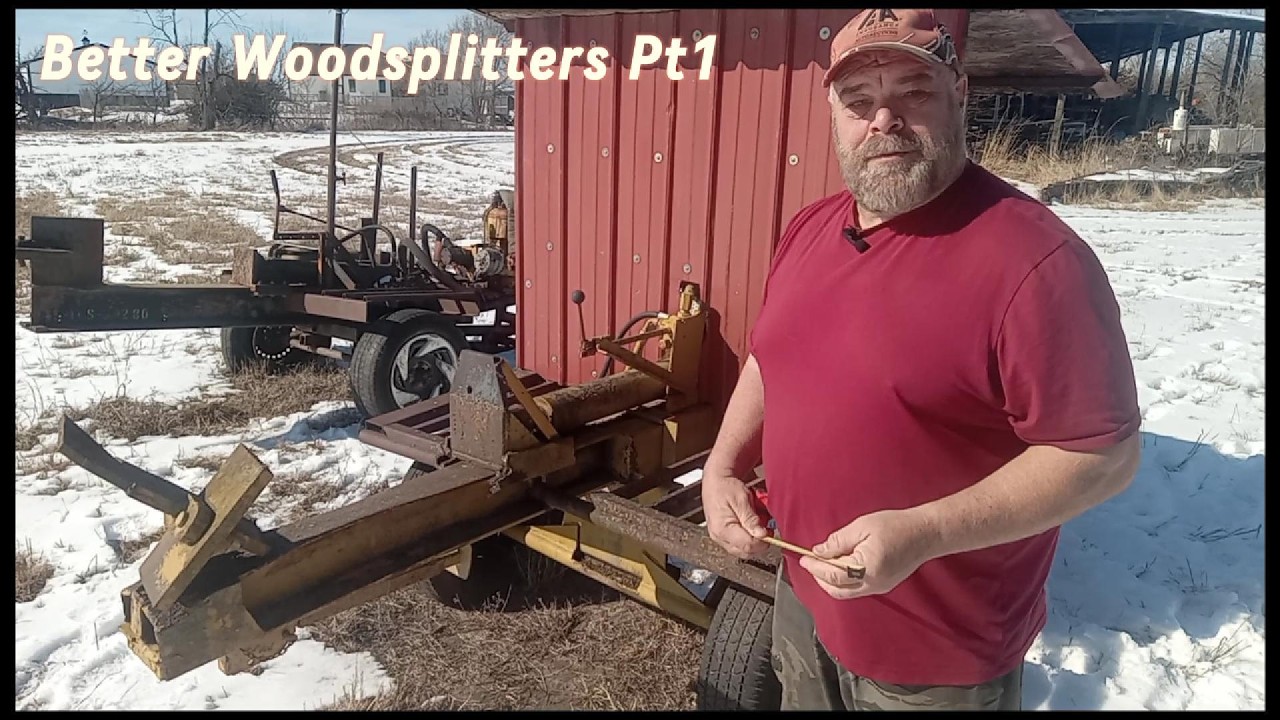 To build a better woodsplitter Pt 1