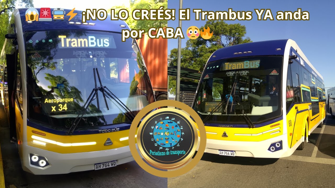 😱🚨🚍⚡️ ¡NO LO CREÉS! El Trambus YA anda por CABA 😳🔥