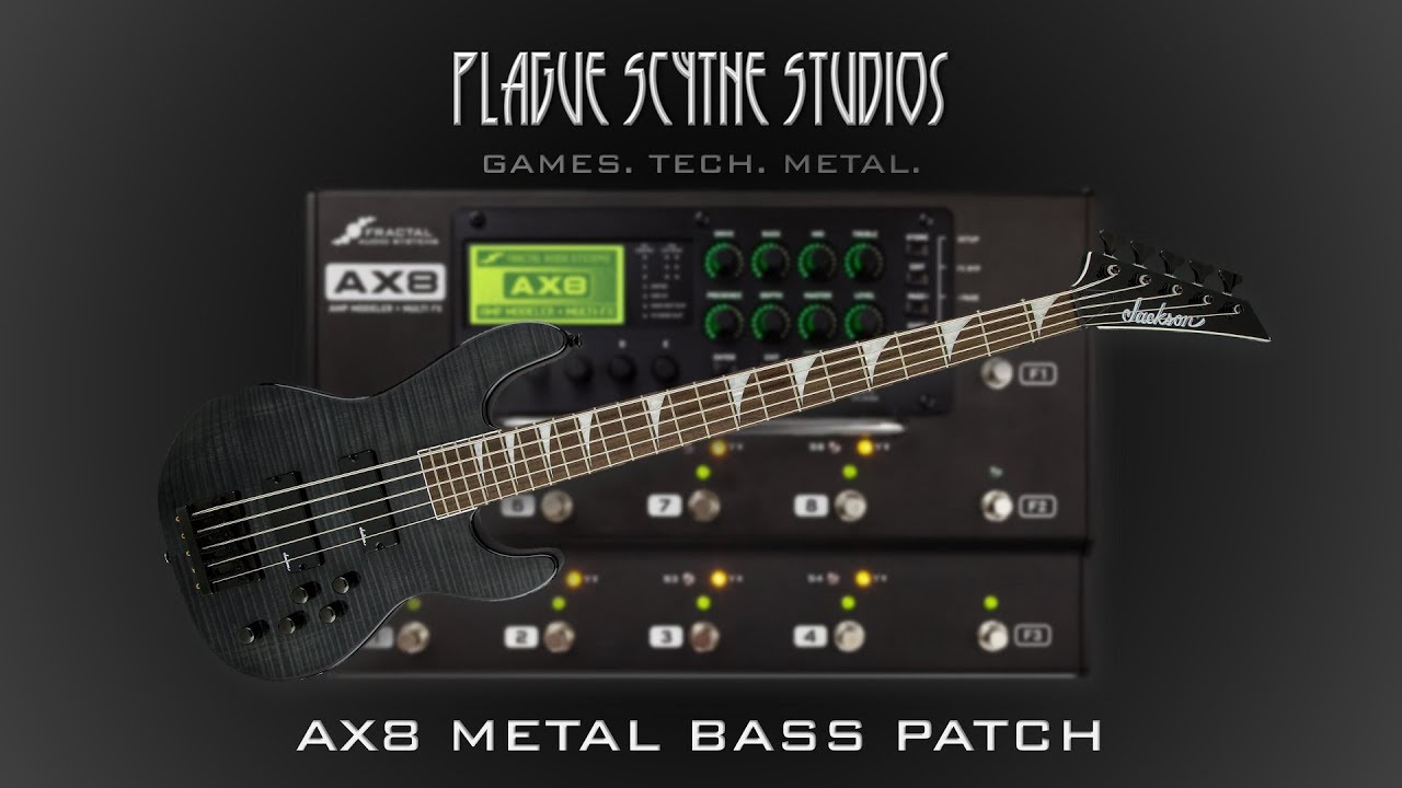 AX8 Metal Bass Patch Basics - Tutorial