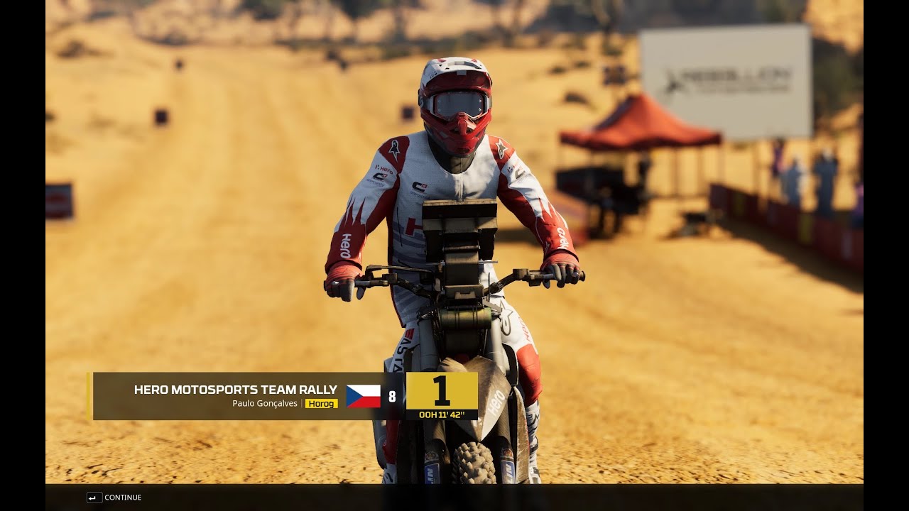Dakar Desert Rally - Bike - Professional mode