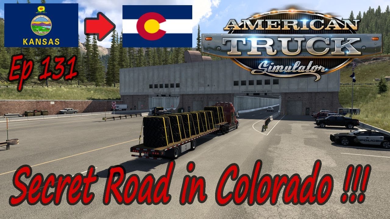 Secret Road in Colorado !!! |Kansas to Colorado|American Truck simulator Career Mode Ep 131 #ats
