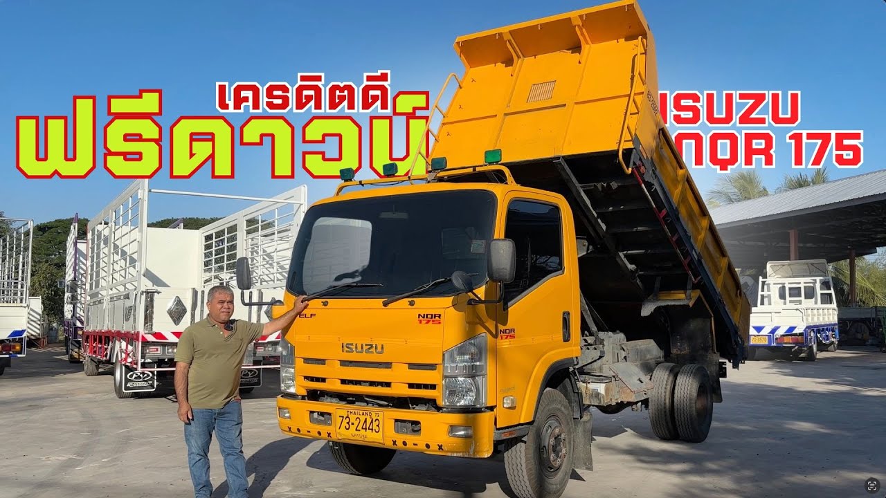 ดั้ม 6L ISUZU NQR175 ปี59