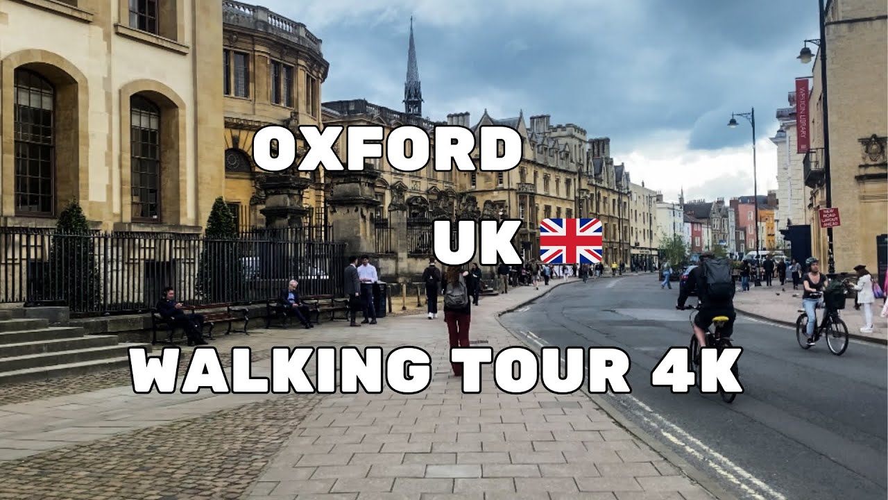 HISTORICAL CITY OF OXFORD, UK 🇬🇧 | WALKING TOUR 4K 📹