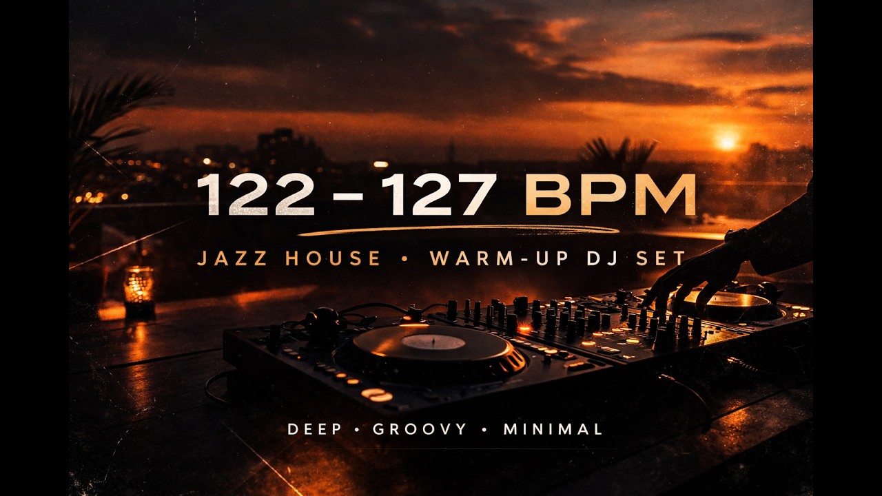 Vibe Language – Jazz House Warm Up Set | Deep House 122–127 BPM