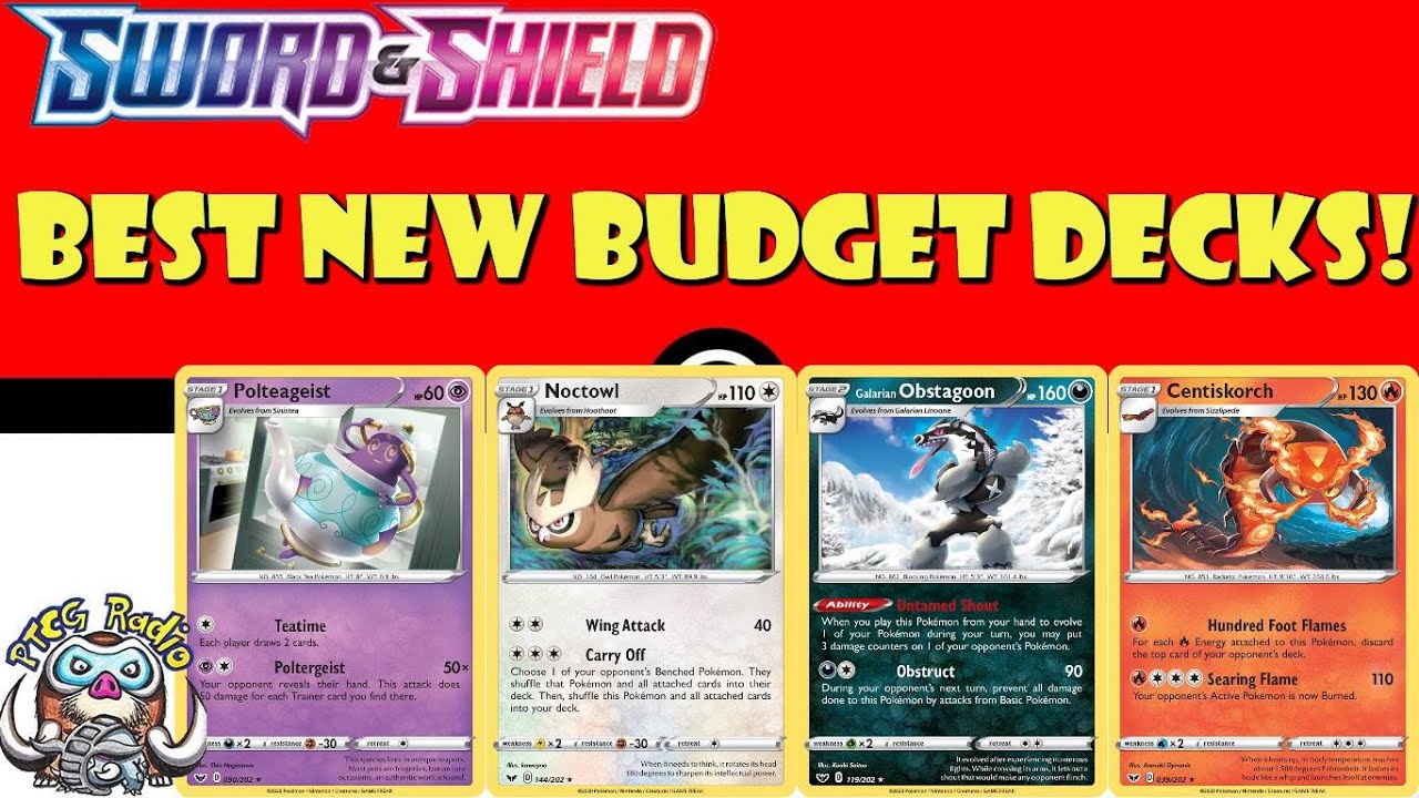 Best New Budget Decks from Sword & Shield! (Great New Pokemon Decks)