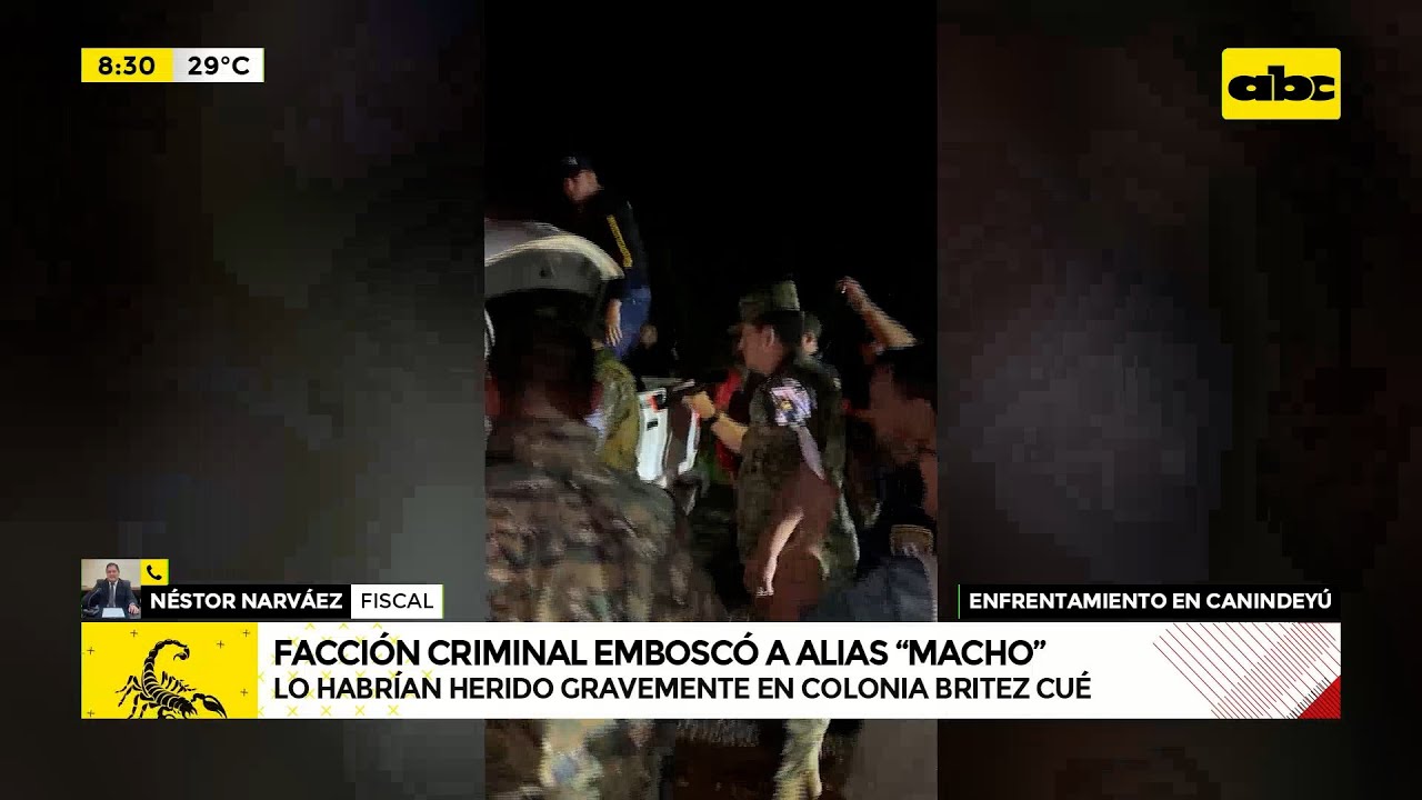 Ataque a alias Macho: “un ajuste de cuentas entre bandos”