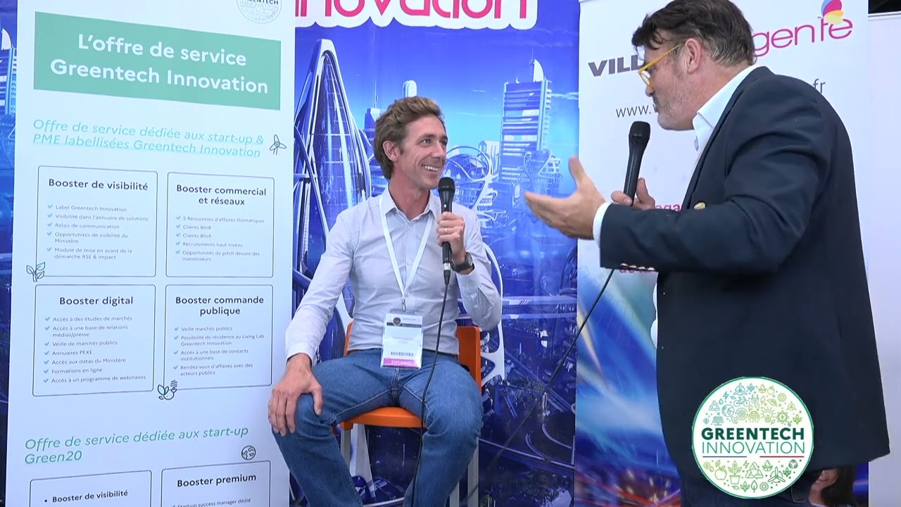 Innopolis Expo 2022 - session de pitch Green Tech innovation partie 1