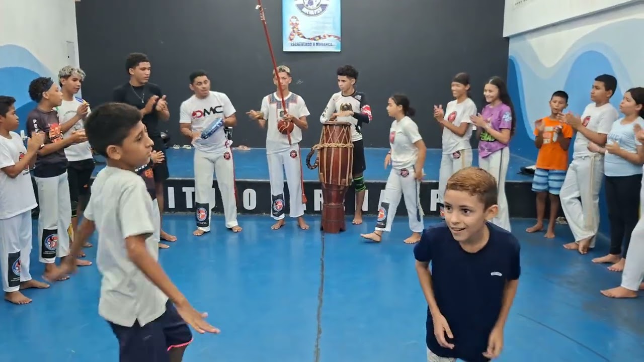Roda Treino - Projeto Bambas da Capoeira Fundador: Mestrando Chiclete