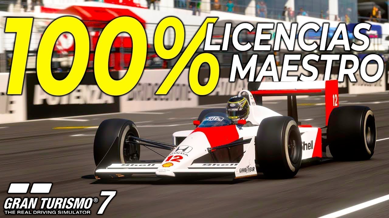 SUPER GUIA TODAS LAS LICENCIAS MAESTRO A ORO DE GRAN TURISMO 7