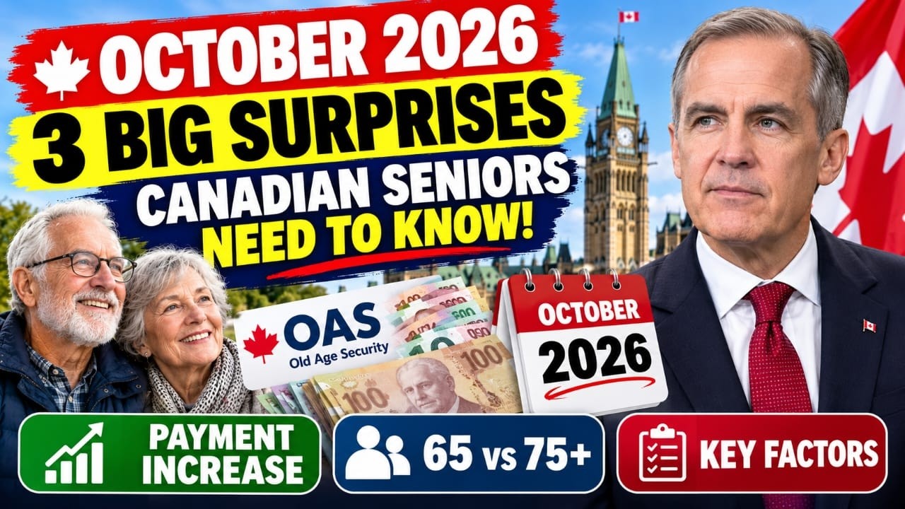 🚨 October 2026: 3 BIG Surprises Canadian Seniors NEED to Know!