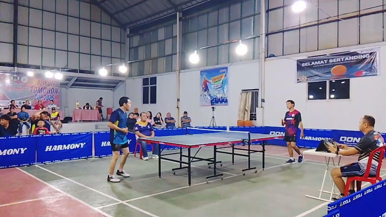 Final PTM Harmony Mabes C vs MTTC A_Tunggal 1(Fian vs Petrus) WalikotaTomohonCUP 