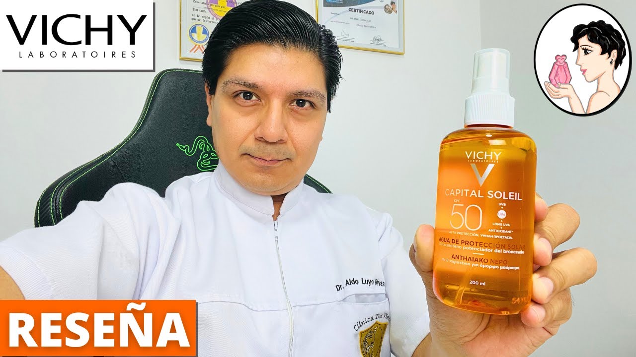 😱11 Secretos OCULTOS de VICHY Capital Soleil AGUA de PROTECCIÓN SOLAR Hidratante FPS 50✅Agua Solar