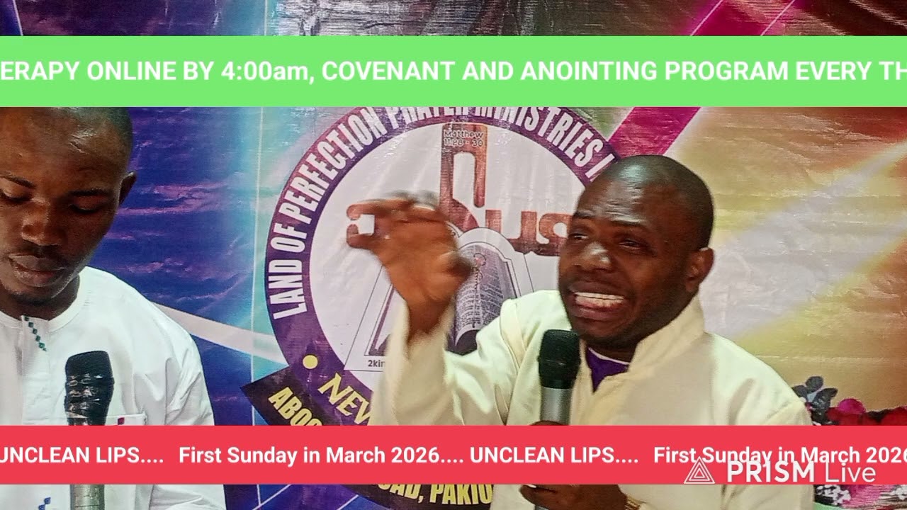 UNCLEAN LIPS@ SUNDAY SERVICE 