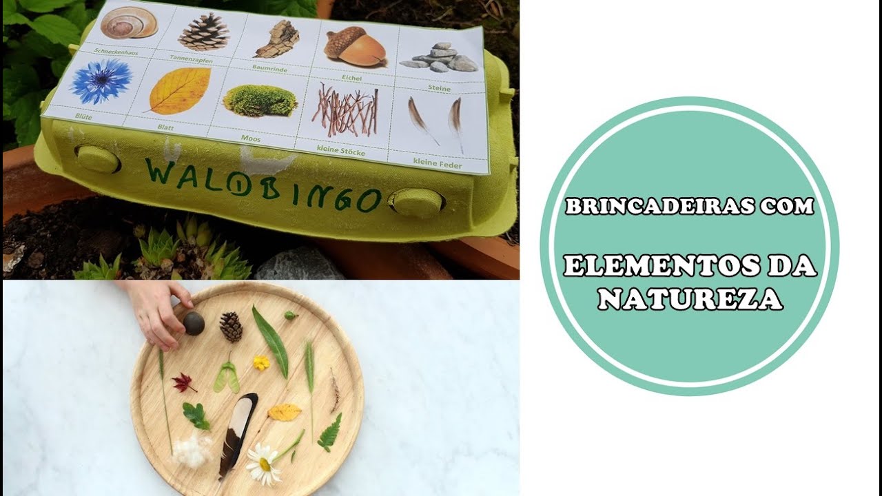 3 ATIVIDADES UTILIZANDO OS ELEMENTOS DA NATUREZA
