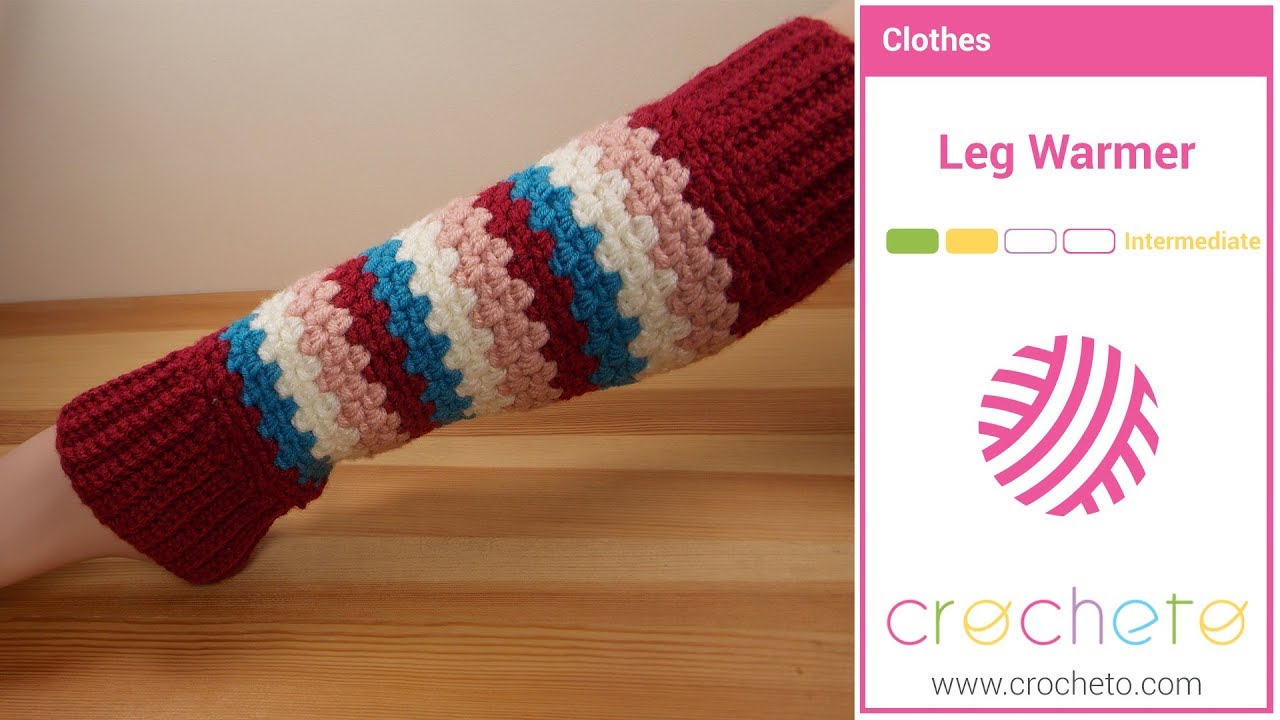 Learn how to Crochet: Leg Warmer