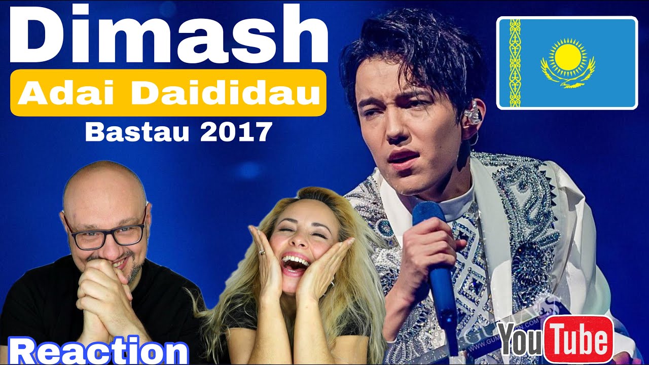 DIMASH - Adai+Daididau Bastau 2017 - 🇮🇹Italian and 🇨🇴Colombian Reaction❤️