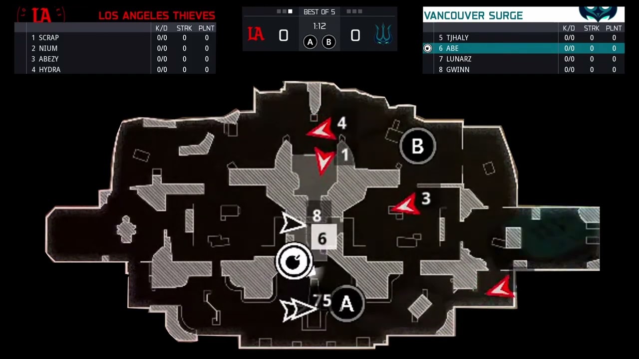 CDL Minimap VOD | LA Thieves vs Vancouver Surge Major 2 Qualifiers Full Series