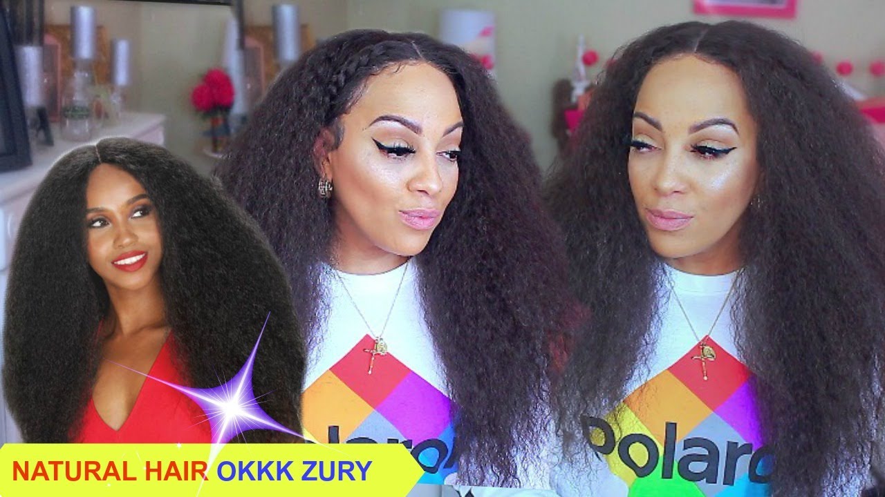 ZURY SIS CHEX MASSIVE BLOW OUT NATURAL REALISTIC HAIR LACE FRONTAL WIG EbonyLine