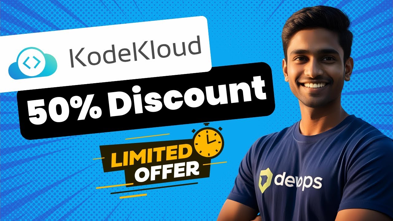 KodeKloud Discount 2025 🤩 Best DevOps Learning Platform 🔥 KodeKloud Coupon Code 🎯 Spring Season Sale