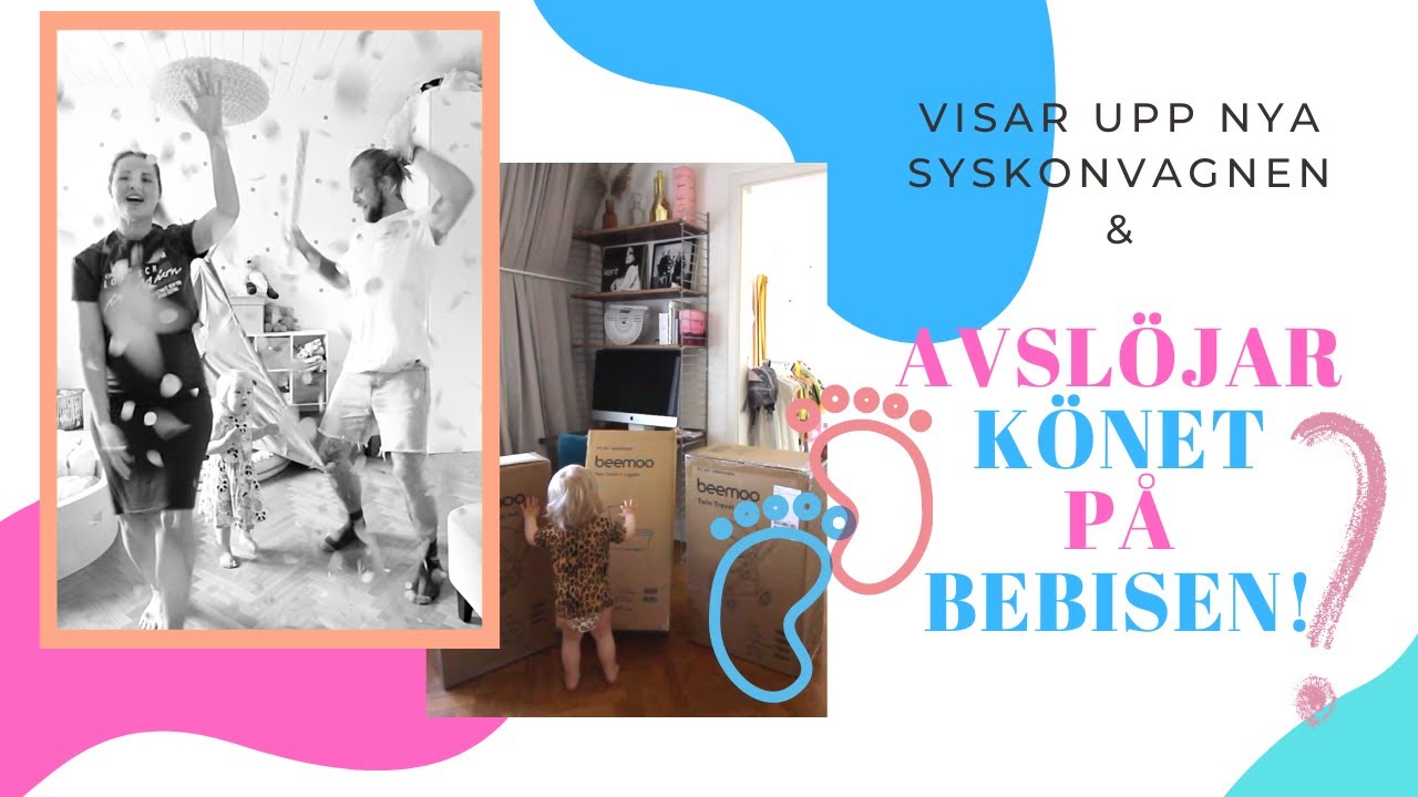AVSLÖJAR KÖNET på bebisen & NY VAGN!