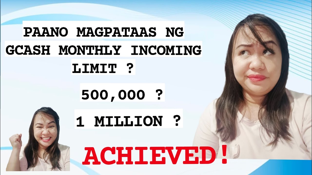 PAANO MAGPATAAS NG GCASH MONTHLY INCOMING LIMIT? | HOW TO INCREASE MY GCASH MONTHLY INCOMING LIMIT ?