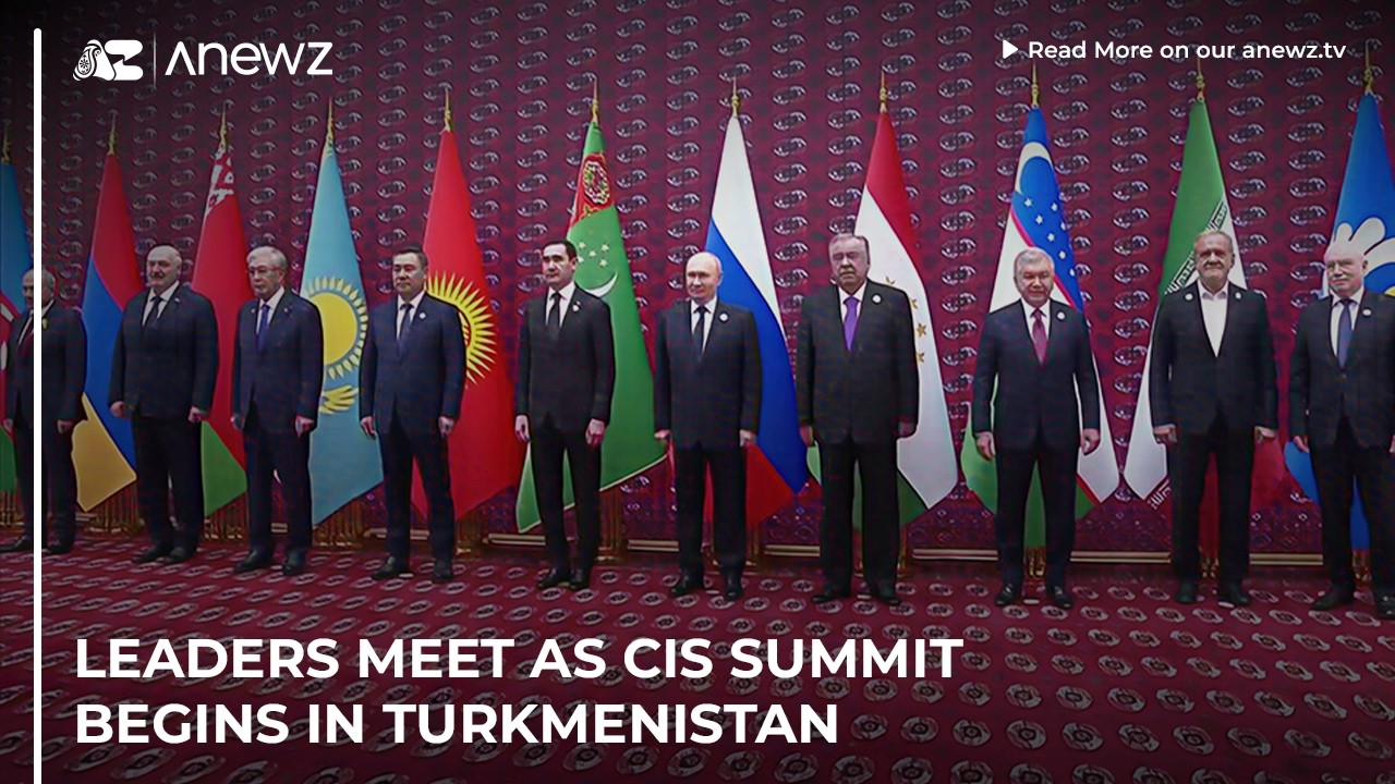 Leaders meet as CIS meeting begins in Turkmenistan