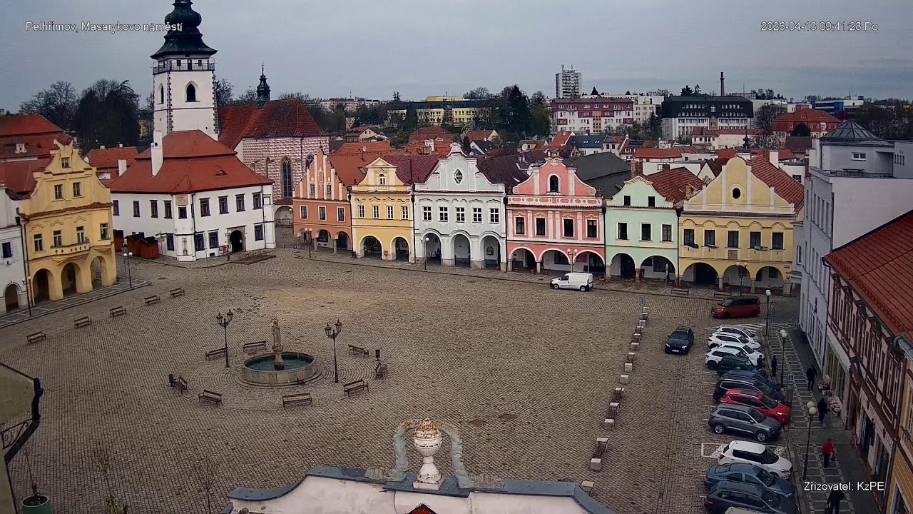 online - Pelhřimov - Masarykovo náměstí