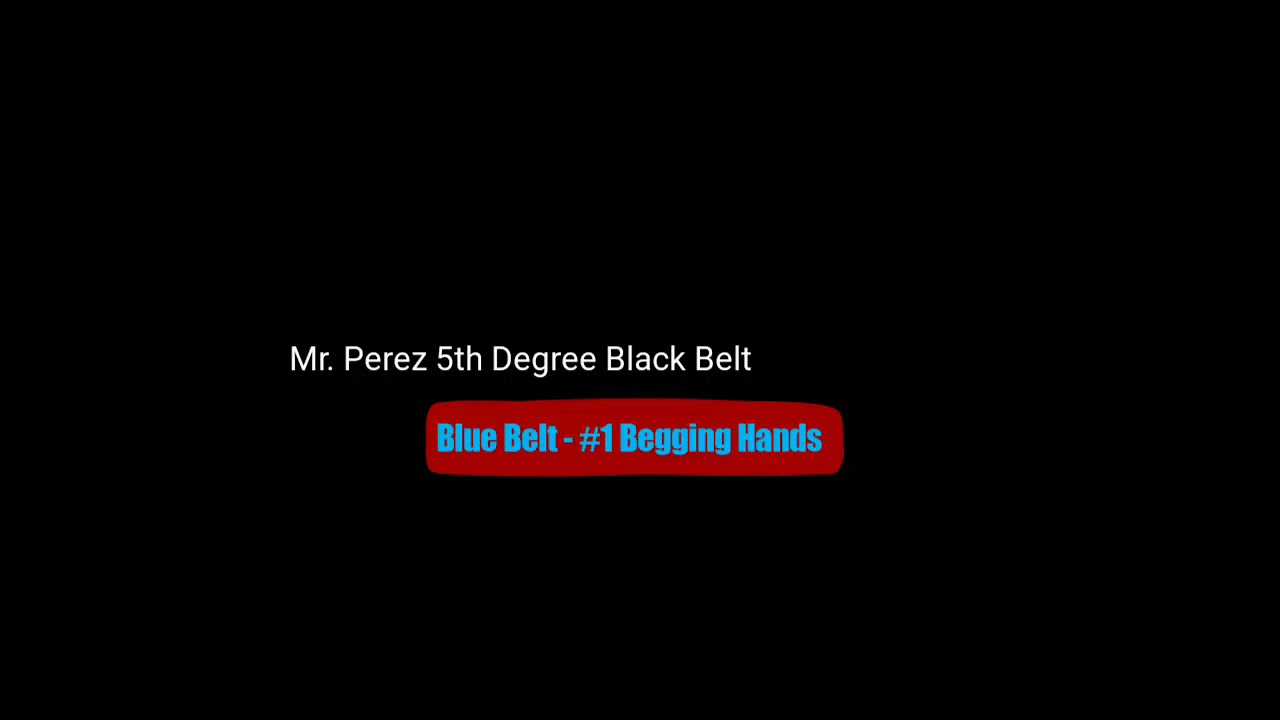 Begging Hands kenpo karate