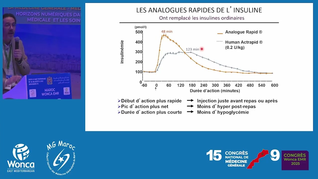 Initiation à l’insulinothérapie   Intensification en insulinothérapie Dr Othman Tazi Maroc  partie 1