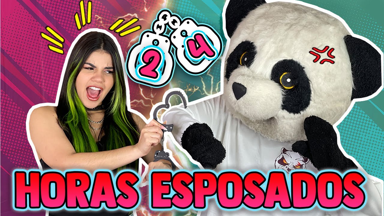 24 HORAS ESPOSADOS CON MI MEJOR AMIGO PANDA ¡Un desastre!