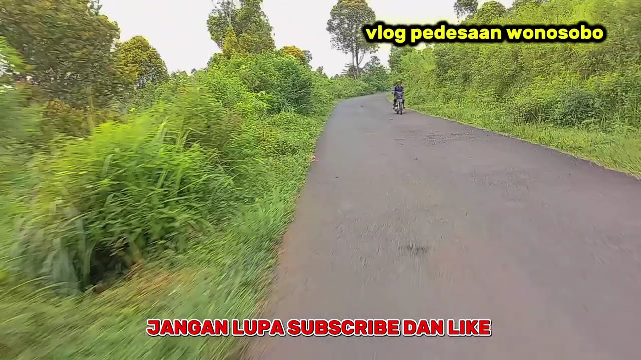 Menyusuri Pegunungan Desa | Pemandangan Alam & Udara Sejuk. 