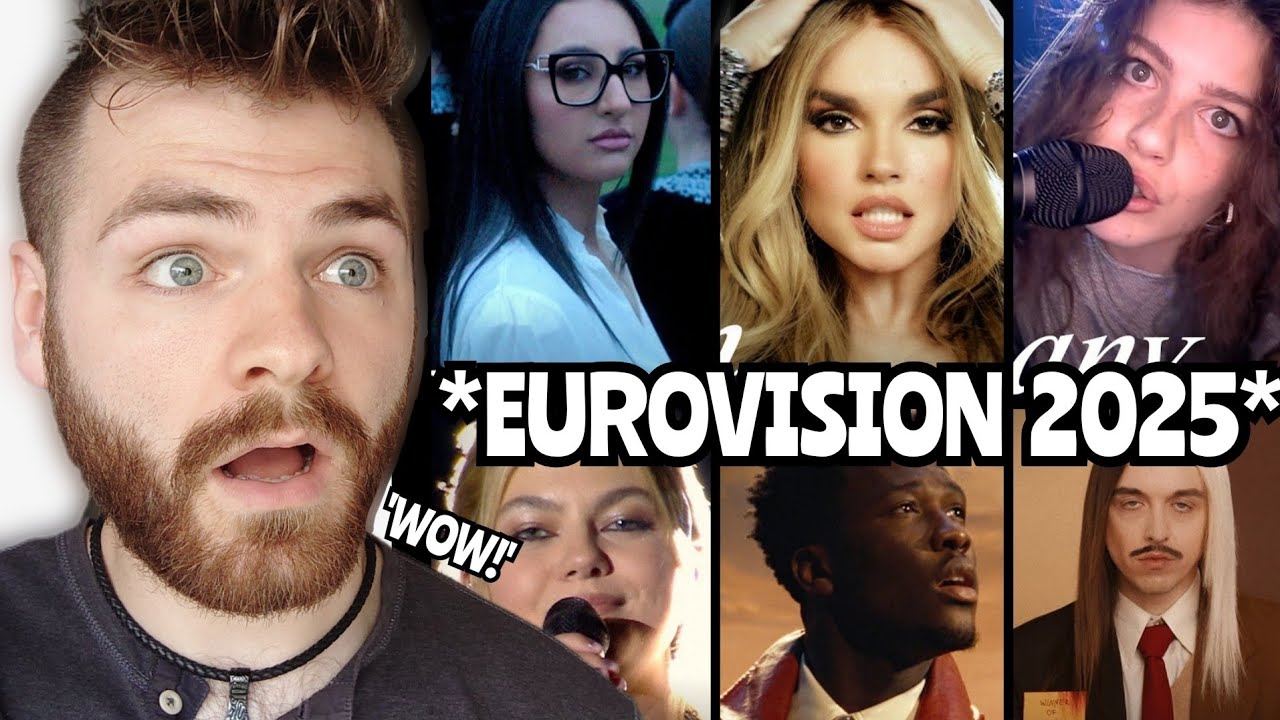 EUROVISION'S BEST YEAR EVER?!!! | *EVERY* EUROVISION 2025 SONG | REACTION!