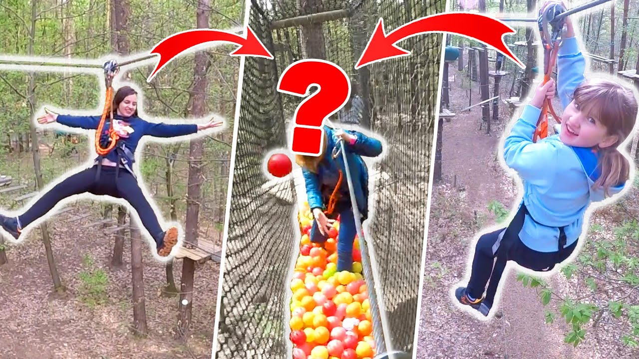 L'ACCROBRANCHE LE PLUS DINGUE QU'ON AIT FAIT !! Mais avec qui ? VLOG Extrême