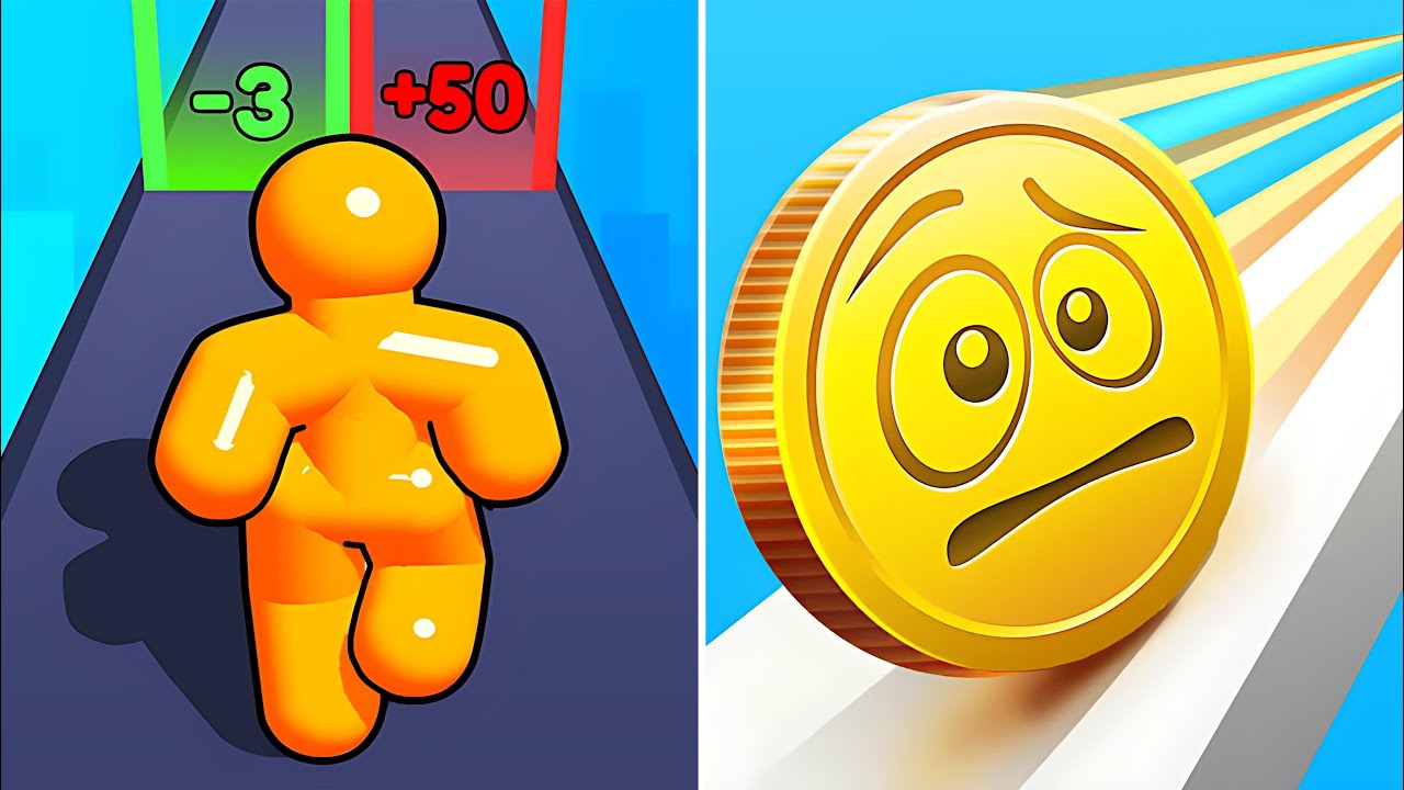 Tall Man Run Vs Coin Rush 🟢🟢🟢Speedrun New Update Max Gameplay BT12