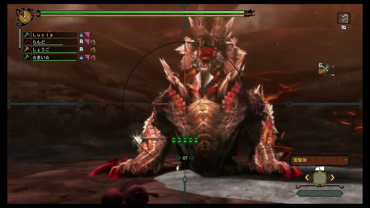 【MH3G HD】効率：JUMP・獄界の門番　属性強化エンヴァトーレ　2:26捕獲