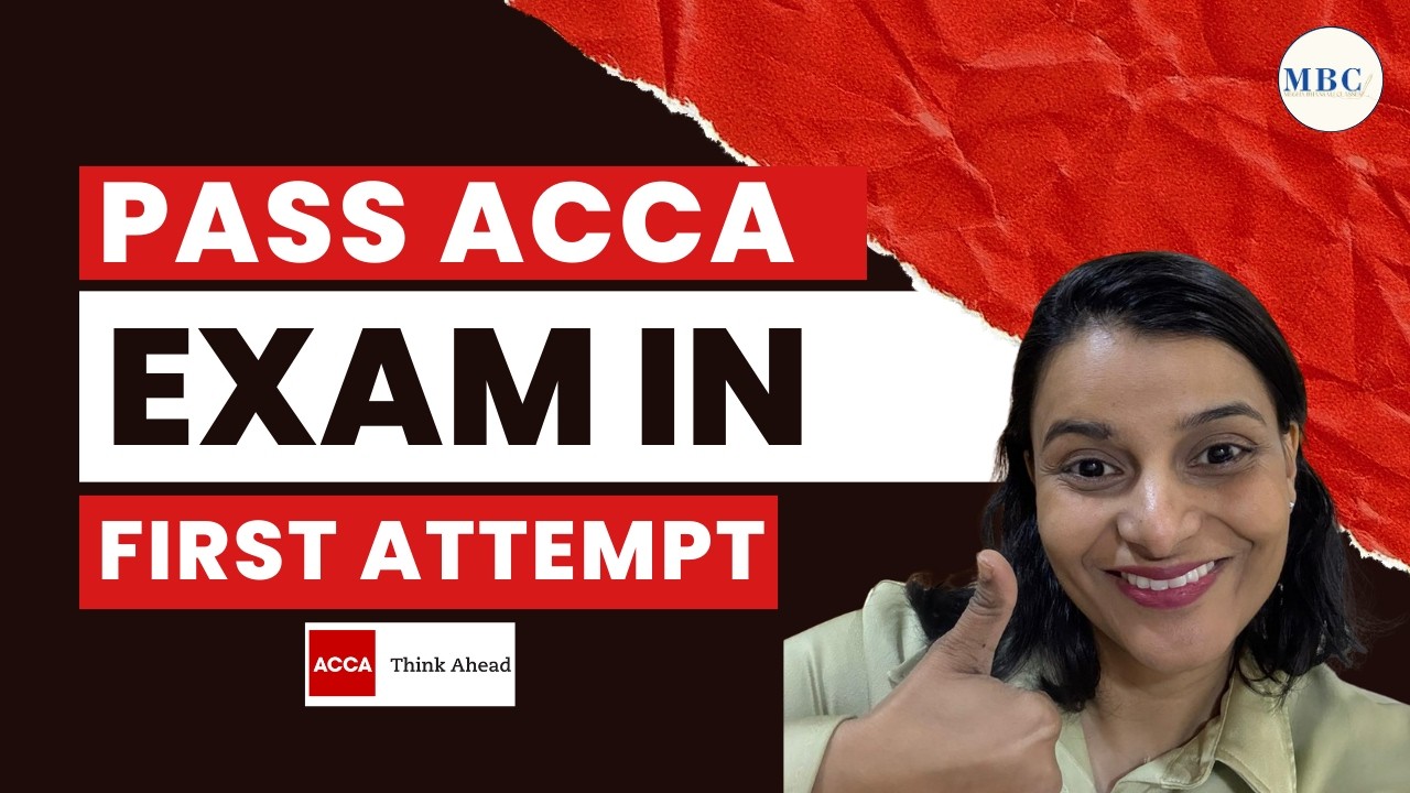Tips to Pass ACCA Exam in First Attempt