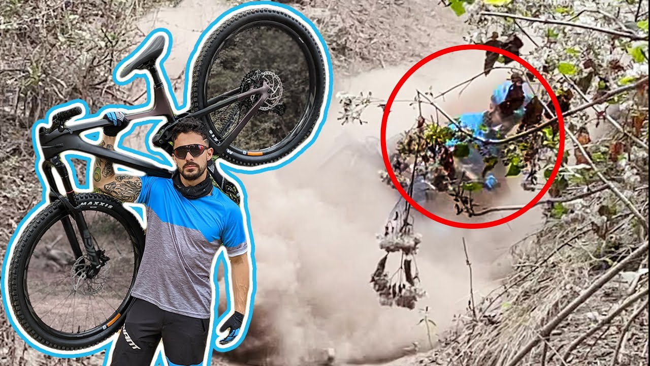 Compre una bicicleta de fibra de carbono y ME ROMP&Iacute; LA MA🥴😂😂