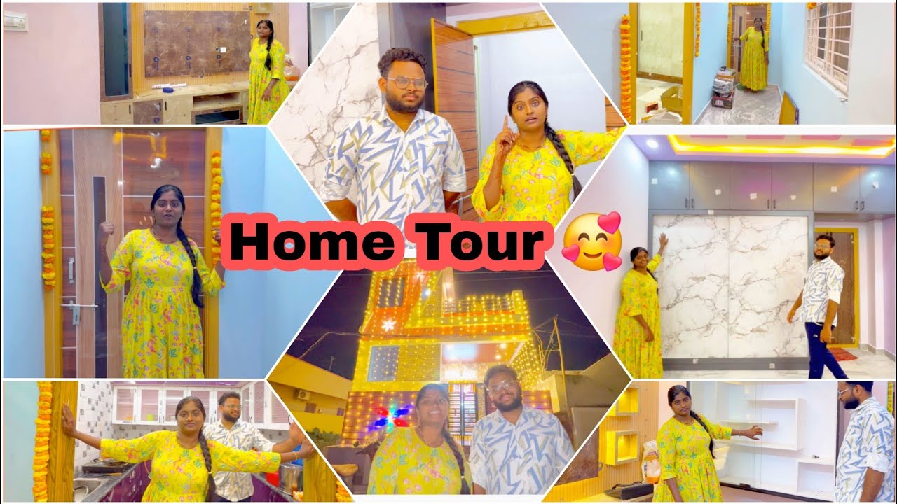 మా తమ్ముడి వాళ్ళ హోమ్ టూర్ 🥰 ప్లేస్,బడ్జెట్ ఎంత అంటే? 💐 #hometour #budget 