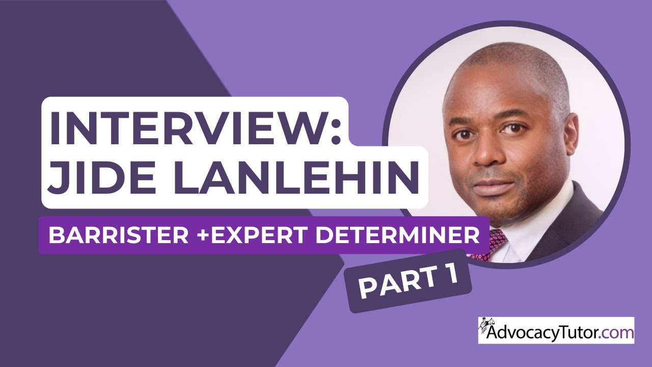 Campaigning to Get a Place at Bar School.'- An Interview with Jide Lanlehin Part 1