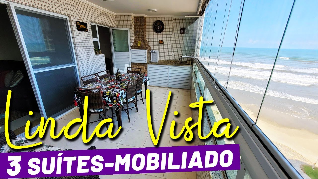 [Vendido] 3 Suítes Mobiliado com Vista Mar em Praia Grande SP @MichelCamargo