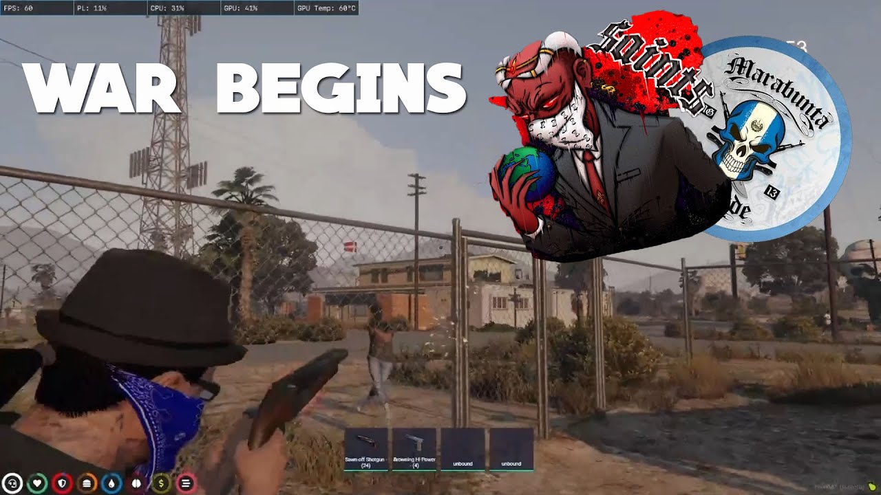MG VS SAINTS WAR BEGINS | 6V6 IN SANDY | NoPixel WL